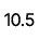 10.5 USA